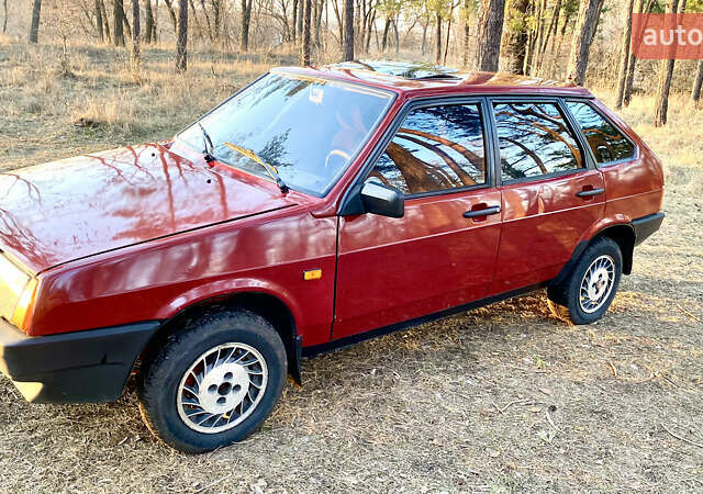 Червоний ВАЗ 2109, об'ємом двигуна 1.3 л та пробігом 89 тис. км за 1350 $, фото 1 на Automoto.ua