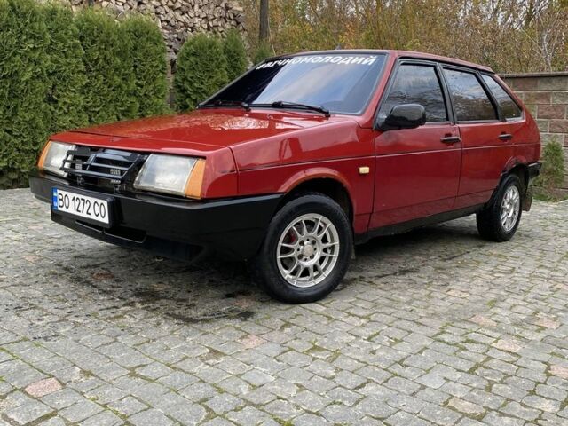 Червоний ВАЗ 2109, об'ємом двигуна 1.3 л та пробігом 100 тис. км за 600 $, фото 1 на Automoto.ua