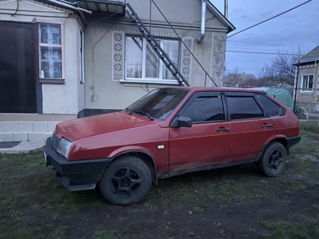 Червоний ВАЗ 2109, об'ємом двигуна 1.3 л та пробігом 84 тис. км за 831 $, фото 1 на Automoto.ua