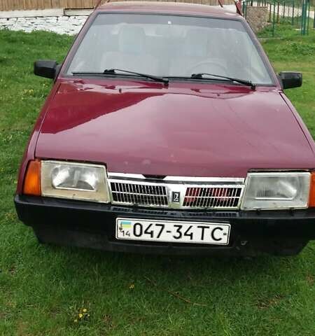 Красный ВАЗ 2109, объемом двигателя 0 л и пробегом 95 тыс. км за 850 $, фото 1 на Automoto.ua