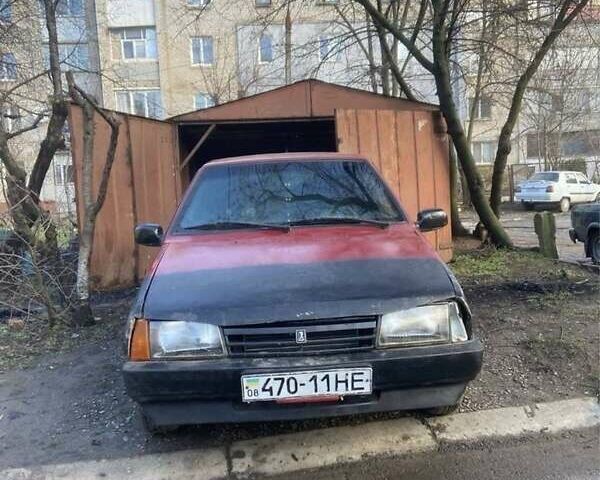 Красный ВАЗ 2109, объемом двигателя 1.6 л и пробегом 129 тыс. км за 626 $, фото 1 на Automoto.ua