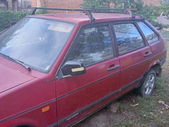Червоний ВАЗ 2109, об'ємом двигуна 1.3 л та пробігом 200 тис. км за 800 $, фото 1 на Automoto.ua