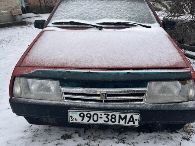 Красный ВАЗ 2109, объемом двигателя 0 л и пробегом 100 тыс. км за 600 $, фото 1 на Automoto.ua