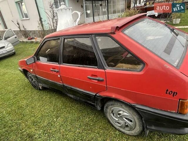 Красный ВАЗ 2109, объемом двигателя 1.3 л и пробегом 250 тыс. км за 700 $, фото 1 на Automoto.ua