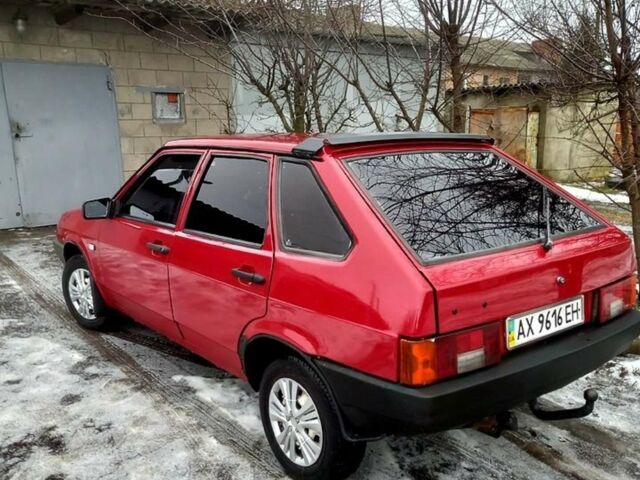 Красный ВАЗ 2109, объемом двигателя 1.1 л и пробегом 100 тыс. км за 1500 $, фото 1 на Automoto.ua