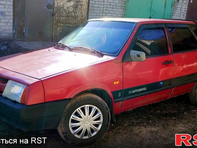 Красный ВАЗ 2109, объемом двигателя 1.3 л и пробегом 97 тыс. км за 850 $, фото 1 на Automoto.ua