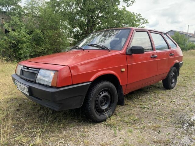 Червоний ВАЗ 2109, об'ємом двигуна 1.1 л та пробігом 28 тис. км за 650 $, фото 1 на Automoto.ua