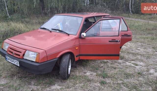 Червоний ВАЗ 2109, об'ємом двигуна 1.3 л та пробігом 140 тис. км за 1500 $, фото 1 на Automoto.ua