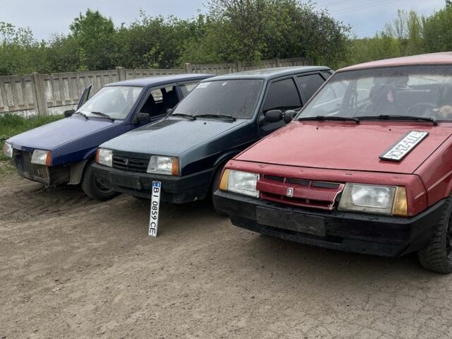 Красный ВАЗ 2109, объемом двигателя 1.3 л и пробегом 2 тыс. км за 936 $, фото 1 на Automoto.ua