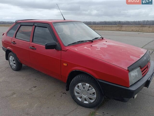 Червоний ВАЗ 2109, об'ємом двигуна 1.29 л та пробігом 249 тис. км за 900 $, фото 1 на Automoto.ua