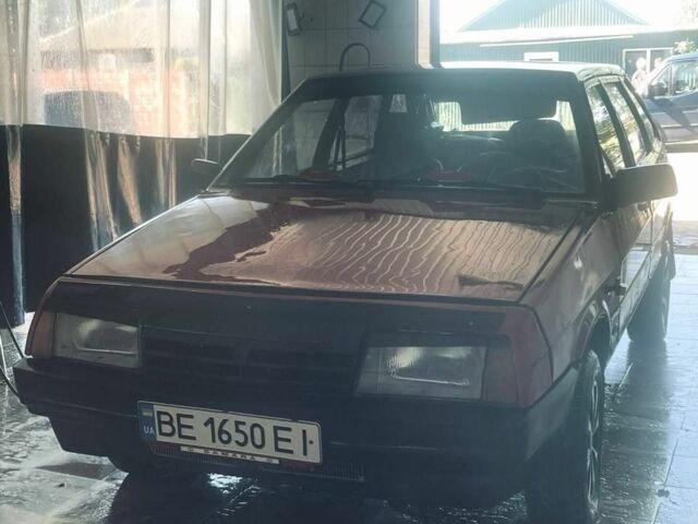 Красный ВАЗ 2109, объемом двигателя 0 л и пробегом 50 тыс. км за 1228 $, фото 1 на Automoto.ua