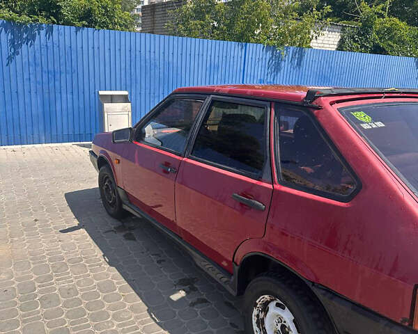 Красный ВАЗ 2109, объемом двигателя 1.5 л и пробегом 1 тыс. км за 767 $, фото 1 на Automoto.ua