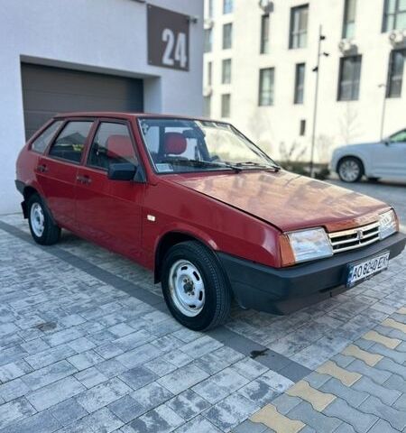 Красный ВАЗ 2109, объемом двигателя 1.5 л и пробегом 30 тыс. км за 1300 $, фото 1 на Automoto.ua