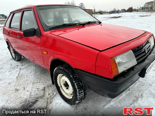 Красный ВАЗ 2109, объемом двигателя 1.3 л и пробегом 165 тыс. км за 750 $, фото 1 на Automoto.ua