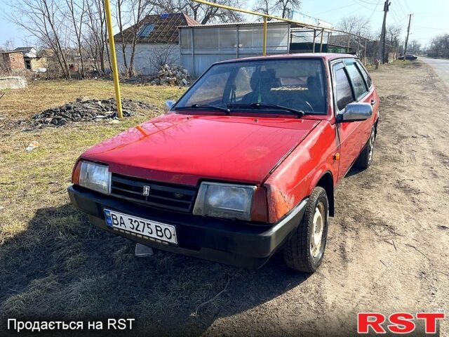 Красный ВАЗ 2109, объемом двигателя 1.5 л и пробегом 55 тыс. км за 1100 $, фото 1 на Automoto.ua