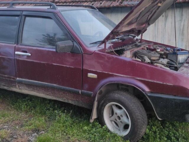 Красный ВАЗ 2109, объемом двигателя 0 л и пробегом 50 тыс. км за 600 $, фото 1 на Automoto.ua