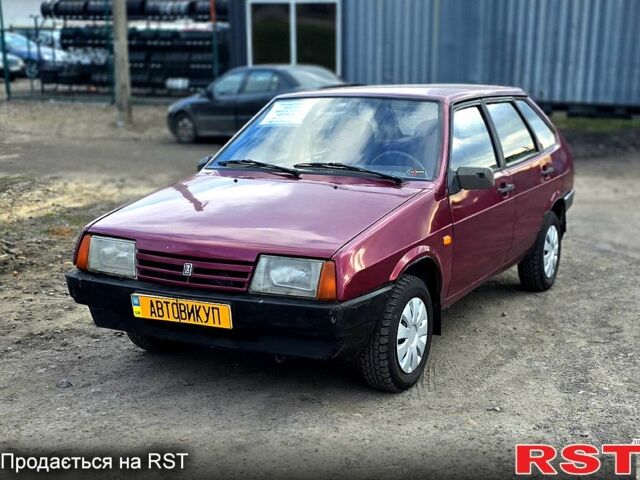 Червоний ВАЗ 2109, об'ємом двигуна 1.3 л та пробігом 220 тис. км за 1200 $, фото 1 на Automoto.ua