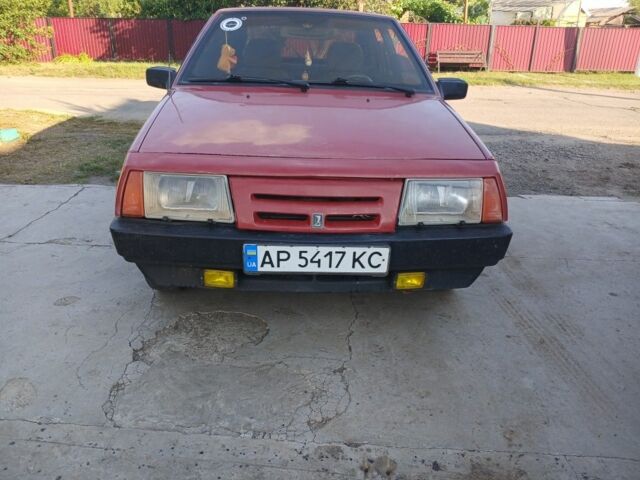 Красный ВАЗ 2109, объемом двигателя 1.2 л и пробегом 40 тыс. км за 1500 $, фото 1 на Automoto.ua