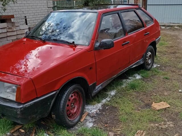 Червоний ВАЗ 2109, об'ємом двигуна 1.5 л та пробігом 40 тис. км за 600 $, фото 1 на Automoto.ua