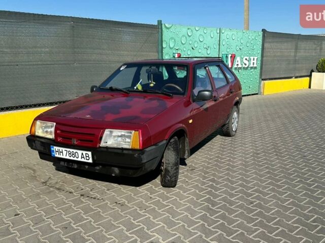Красный ВАЗ 2109, объемом двигателя 1.3 л и пробегом 100 тыс. км за 1400 $, фото 1 на Automoto.ua