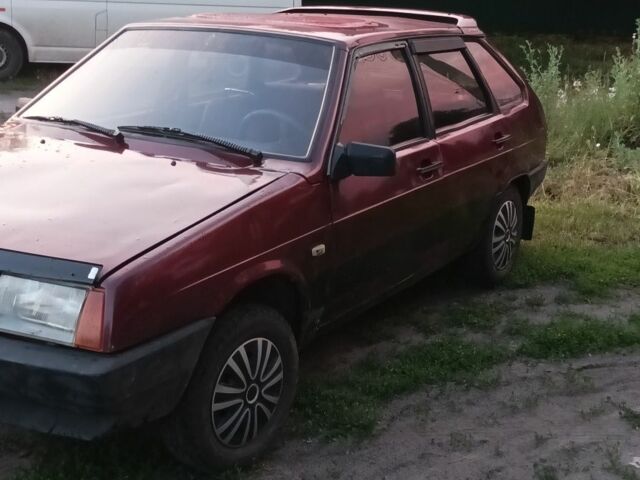 Червоний ВАЗ 2109, об'ємом двигуна 1.5 л та пробігом 90 тис. км за 601 $, фото 1 на Automoto.ua