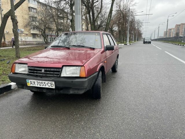 Красный ВАЗ 2109, объемом двигателя 1.5 л и пробегом 135 тыс. км за 1350 $, фото 1 на Automoto.ua