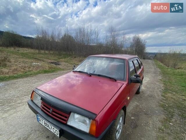 Красный ВАЗ 2109, объемом двигателя 1.5 л и пробегом 101 тыс. км за 850 $, фото 1 на Automoto.ua