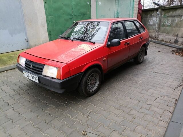 Красный ВАЗ 2109, объемом двигателя 0 л и пробегом 150 тыс. км за 1150 $, фото 1 на Automoto.ua