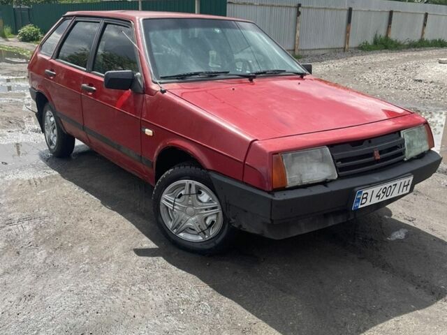 Червоний ВАЗ 2109, об'ємом двигуна 1.5 л та пробігом 200 тис. км за 780 $, фото 1 на Automoto.ua