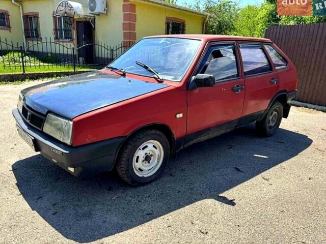 Червоний ВАЗ 2109, об'ємом двигуна 1.3 л та пробігом 165 тис. км за 600 $, фото 1 на Automoto.ua