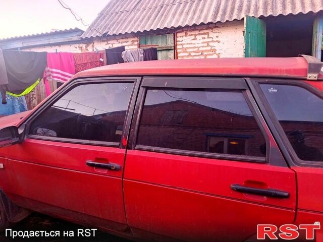 Красный ВАЗ 2109, объемом двигателя 1.3 л и пробегом 18 тыс. км за 750 $, фото 1 на Automoto.ua