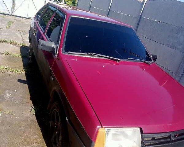 Красный ВАЗ 2109, объемом двигателя 1.5 л и пробегом 251 тыс. км за 850 $, фото 1 на Automoto.ua