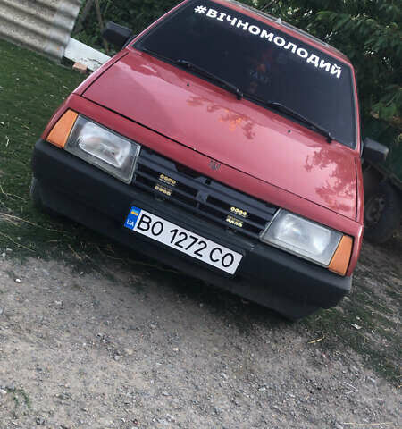 Червоний ВАЗ 2109, об'ємом двигуна 1.3 л та пробігом 200 тис. км за 600 $, фото 1 на Automoto.ua