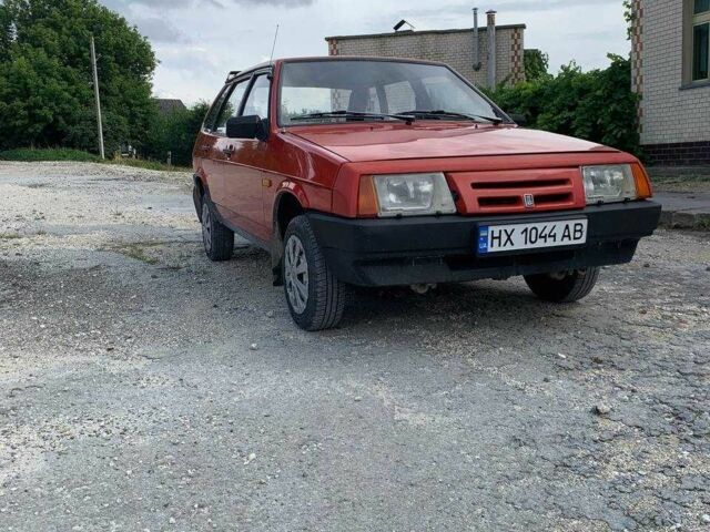Красный ВАЗ 2109, объемом двигателя 1.1 л и пробегом 80 тыс. км за 1500 $, фото 1 на Automoto.ua
