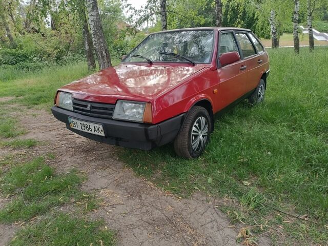 Червоний ВАЗ 2109, об'ємом двигуна 0 л та пробігом 250 тис. км за 850 $, фото 1 на Automoto.ua