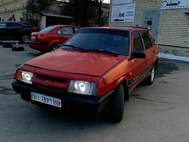 Червоний ВАЗ 2109, об'ємом двигуна 1.3 л та пробігом 100 тис. км за 850 $, фото 1 на Automoto.ua