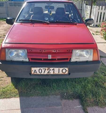 Красный ВАЗ 2109, объемом двигателя 1.3 л и пробегом 456 тыс. км за 1250 $, фото 1 на Automoto.ua