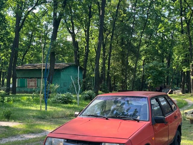 Красный ВАЗ 2109, объемом двигателя 1.3 л и пробегом 68 тыс. км за 454 $, фото 1 на Automoto.ua