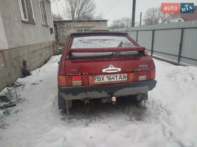 Червоний ВАЗ 2109, об'ємом двигуна 1.3 л та пробігом 125 тис. км за 1000 $, фото 1 на Automoto.ua