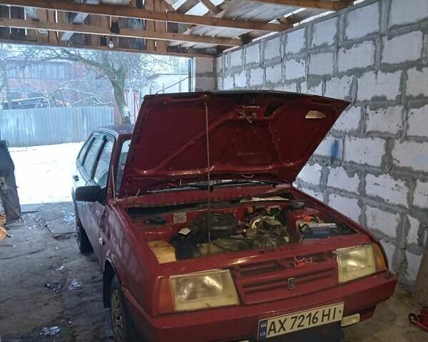 Красный ВАЗ 2109, объемом двигателя 1.5 л и пробегом 120 тыс. км за 839 $, фото 1 на Automoto.ua