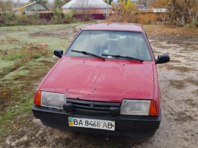 ВАЗ 2109 1993 в Кропивницком (Кировограде) на Automoto.ua Красный ВАЗ 2109, объемом двигателя 1.5 л и пробегом 200 тыс. км за 600 $, фото 1 на Automoto.ua
