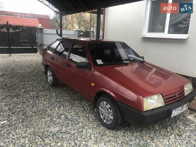 Красный ВАЗ 2109, объемом двигателя 0 л и пробегом 101 тыс. км за 2100 $, фото 1 на Automoto.ua