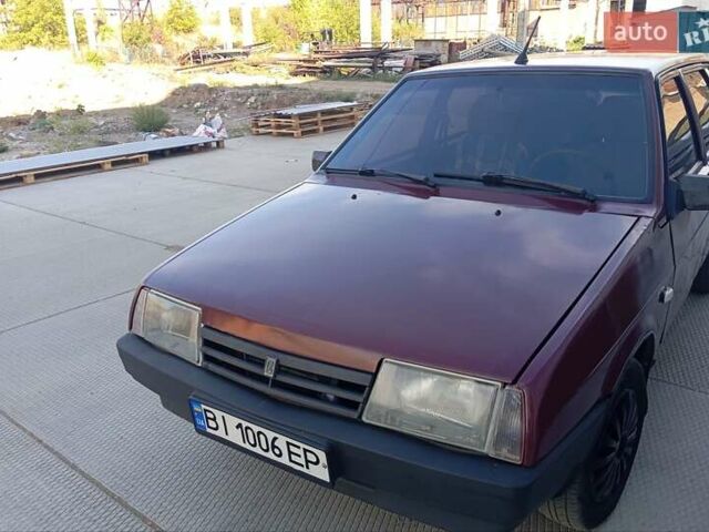 Червоний ВАЗ 2109, об'ємом двигуна 1.5 л та пробігом 20 тис. км за 750 $, фото 1 на Automoto.ua