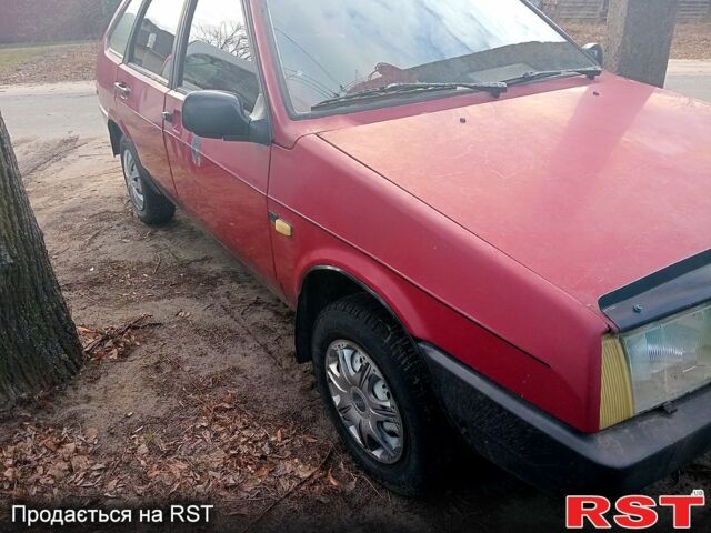Червоний ВАЗ 2109, об'ємом двигуна 15 л та пробігом 100 тис. км за 700 $, фото 1 на Automoto.ua