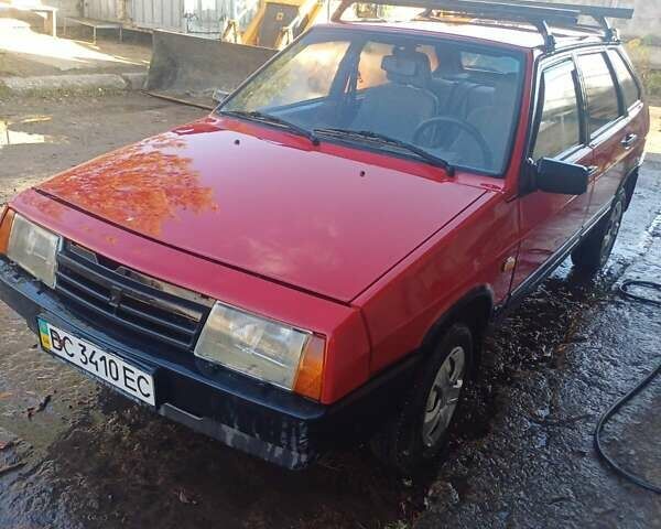 Красный ВАЗ 2109, объемом двигателя 1.1 л и пробегом 400 тыс. км за 800 $, фото 1 на Automoto.ua