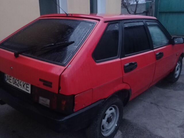 Красный ВАЗ 2109, объемом двигателя 1.3 л и пробегом 1 тыс. км за 800 $, фото 1 на Automoto.ua