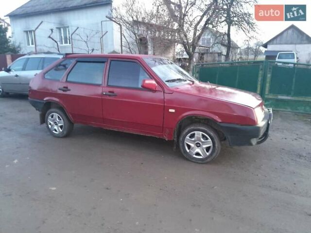 Червоний ВАЗ 2109, об'ємом двигуна 1.5 л та пробігом 350 тис. км за 1000 $, фото 1 на Automoto.ua