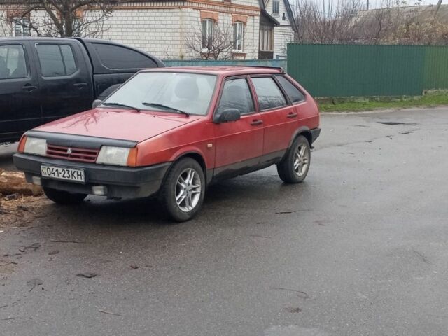 Красный ВАЗ 2109, объемом двигателя 0 л и пробегом 140 тыс. км за 1400 $, фото 1 на Automoto.ua