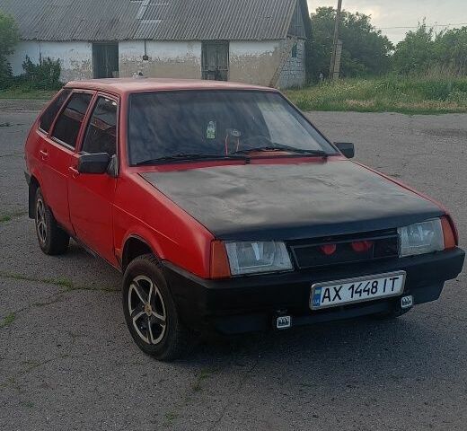 Червоний ВАЗ 2109, об'ємом двигуна 1.3 л та пробігом 64 тис. км за 950 $, фото 1 на Automoto.ua