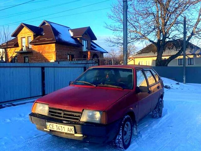 Красный ВАЗ 2109, объемом двигателя 1.3 л и пробегом 0 тыс. км за 650 $, фото 1 на Automoto.ua